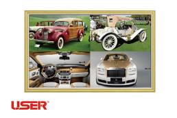 Wooden-frame-wall-mount-digital-signage