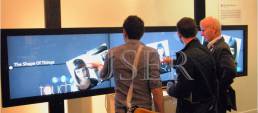 3x1 46 inch LCD video wall, 6.7mm, 450nits