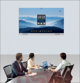 Wall mounting LED whiteboard