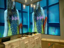 5x3 video wall in shop in Pakistan