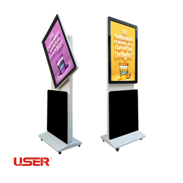Rotatable Floor Standing Digital Signage