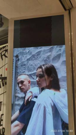 P2.5 indoor LED displays in store, Hong Kong